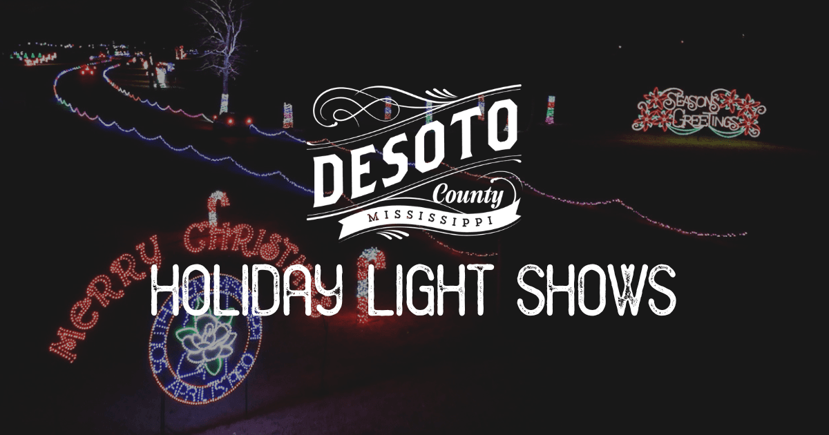 holiday light shows in desoto county blog hero