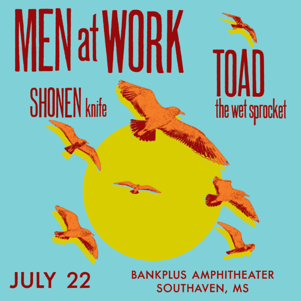 Men at Work and Toad The Wet Sprocket at BankPlus Amphitheater at Snowden Grove