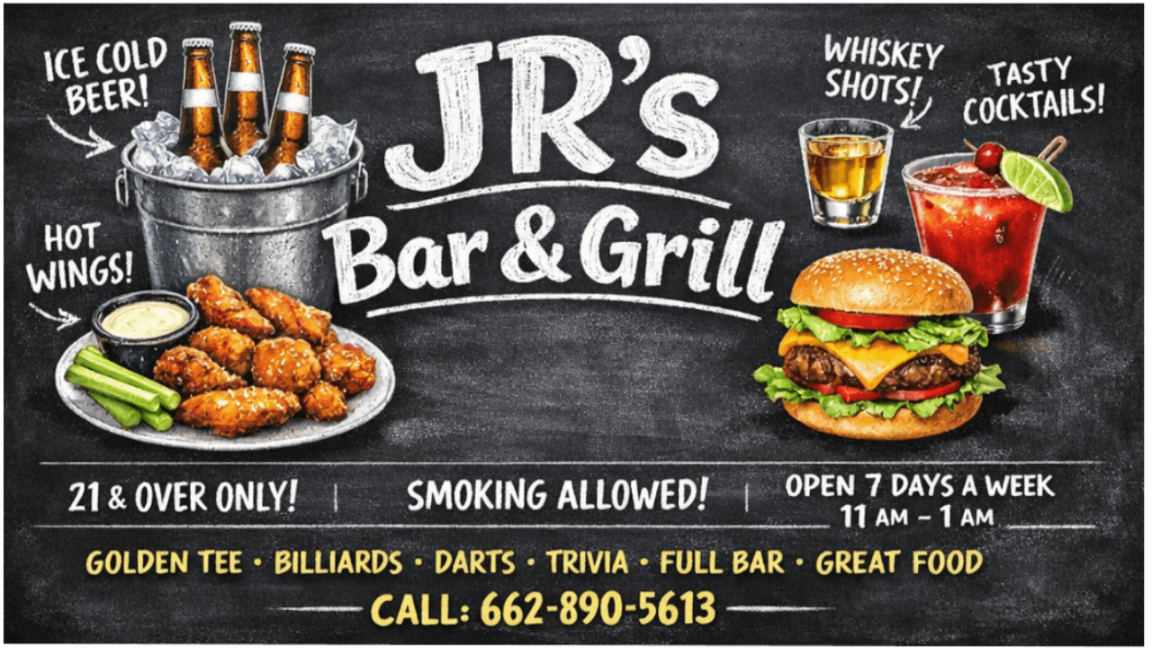 JR's Bar & Grill in Olive Branch