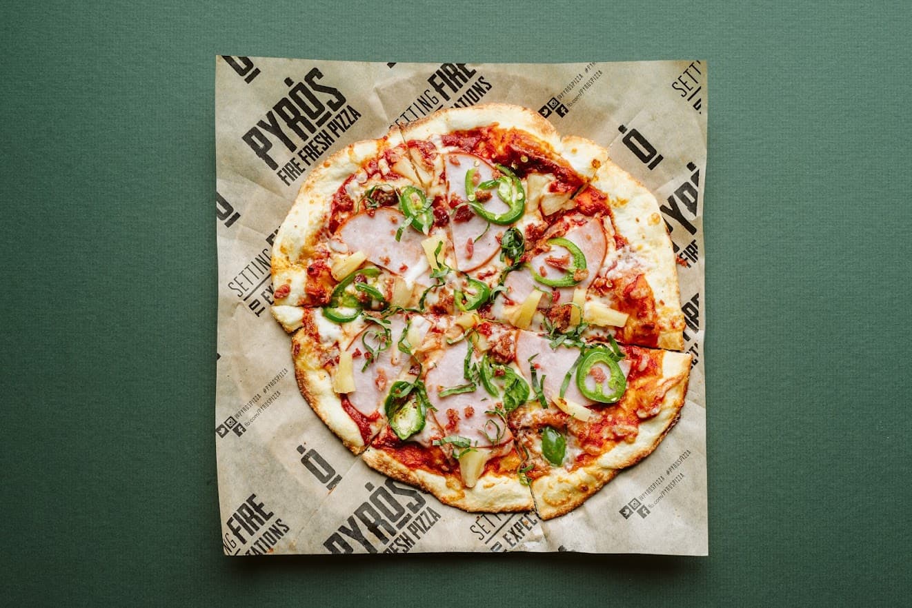 PYRO'S Fire Fresh Pizza in Olive Branch