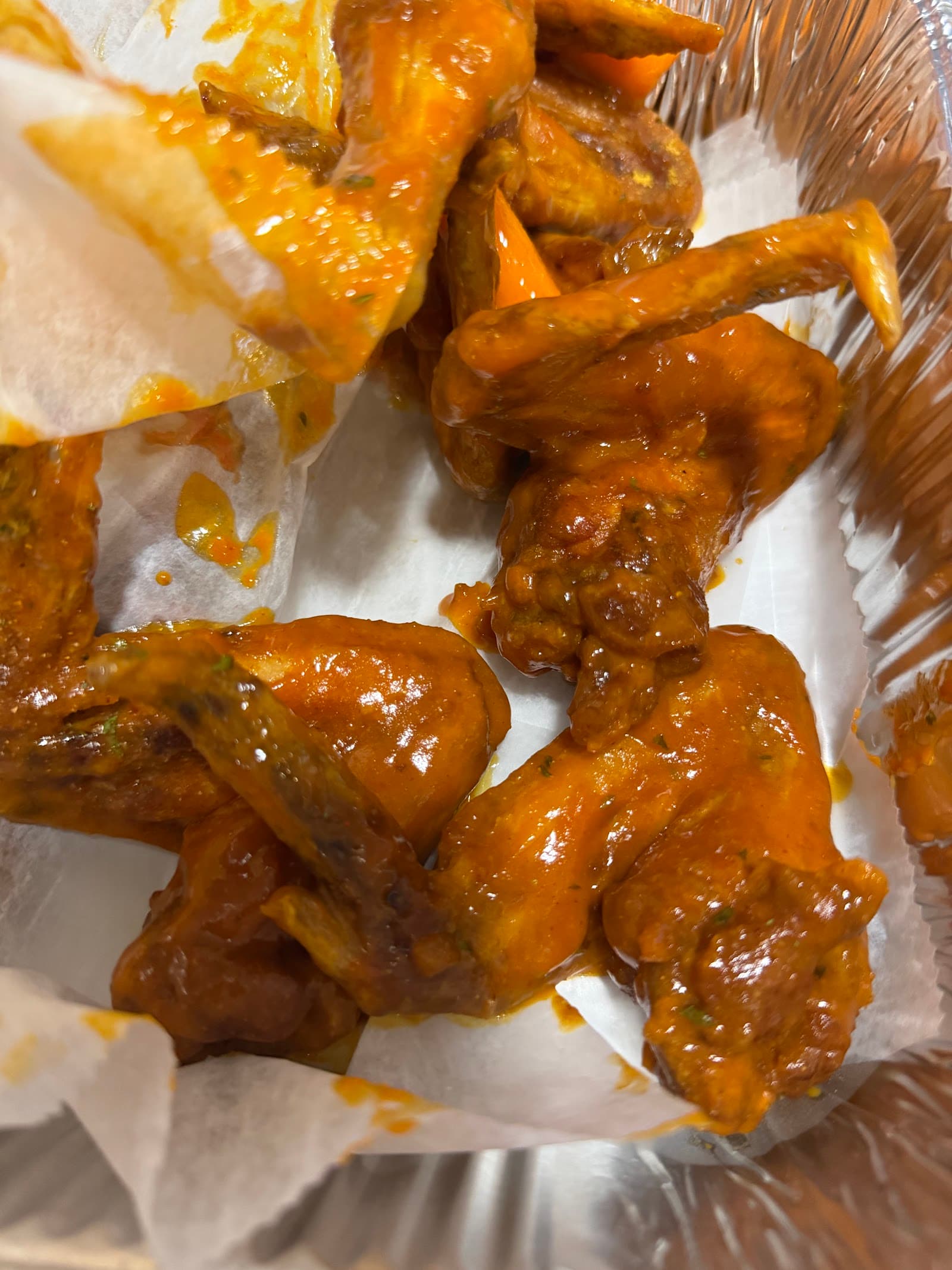 Old School Hot Wings in Walls