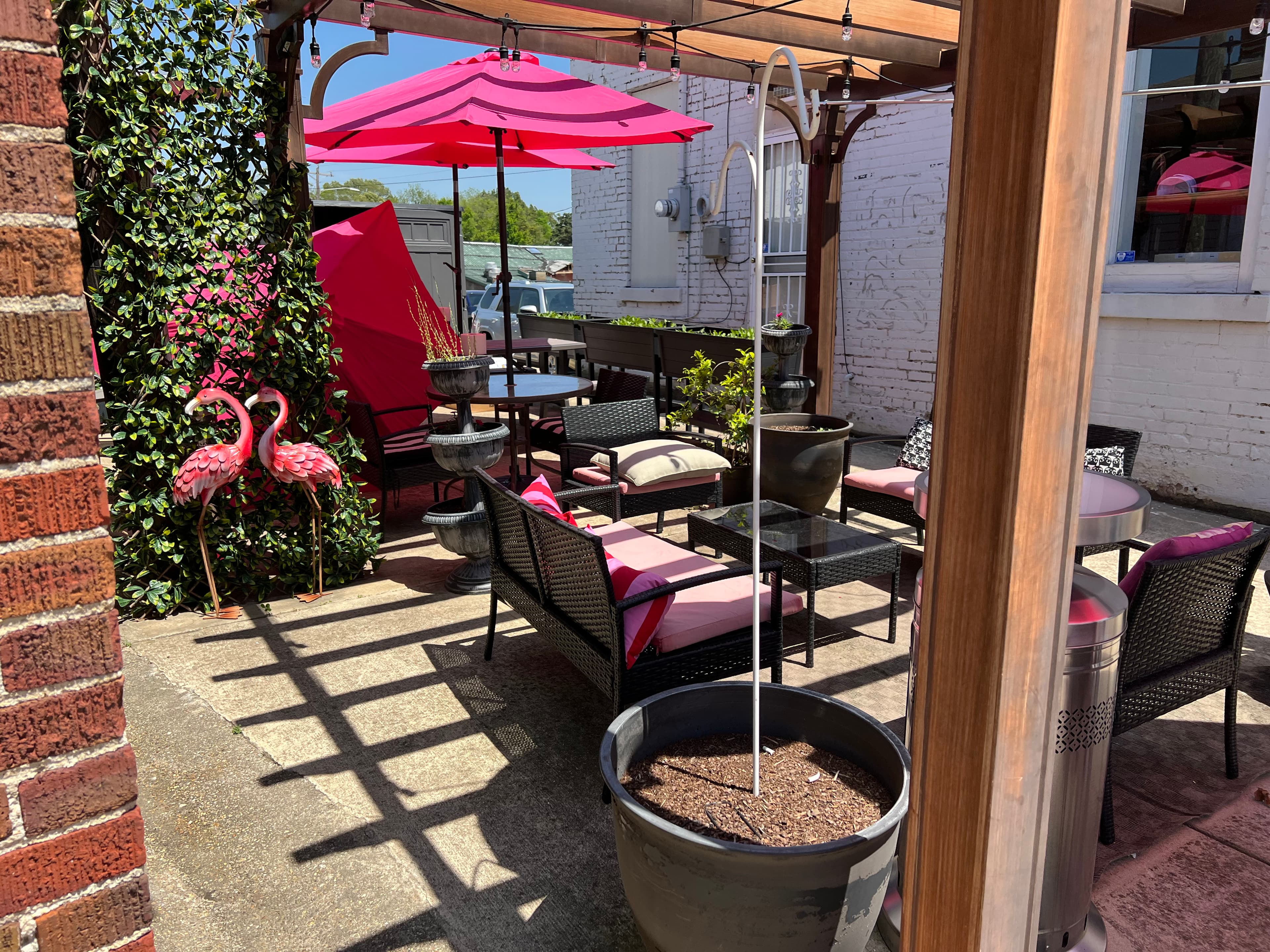 Coffee bar at Pink's Coffee House in Olive Branch
