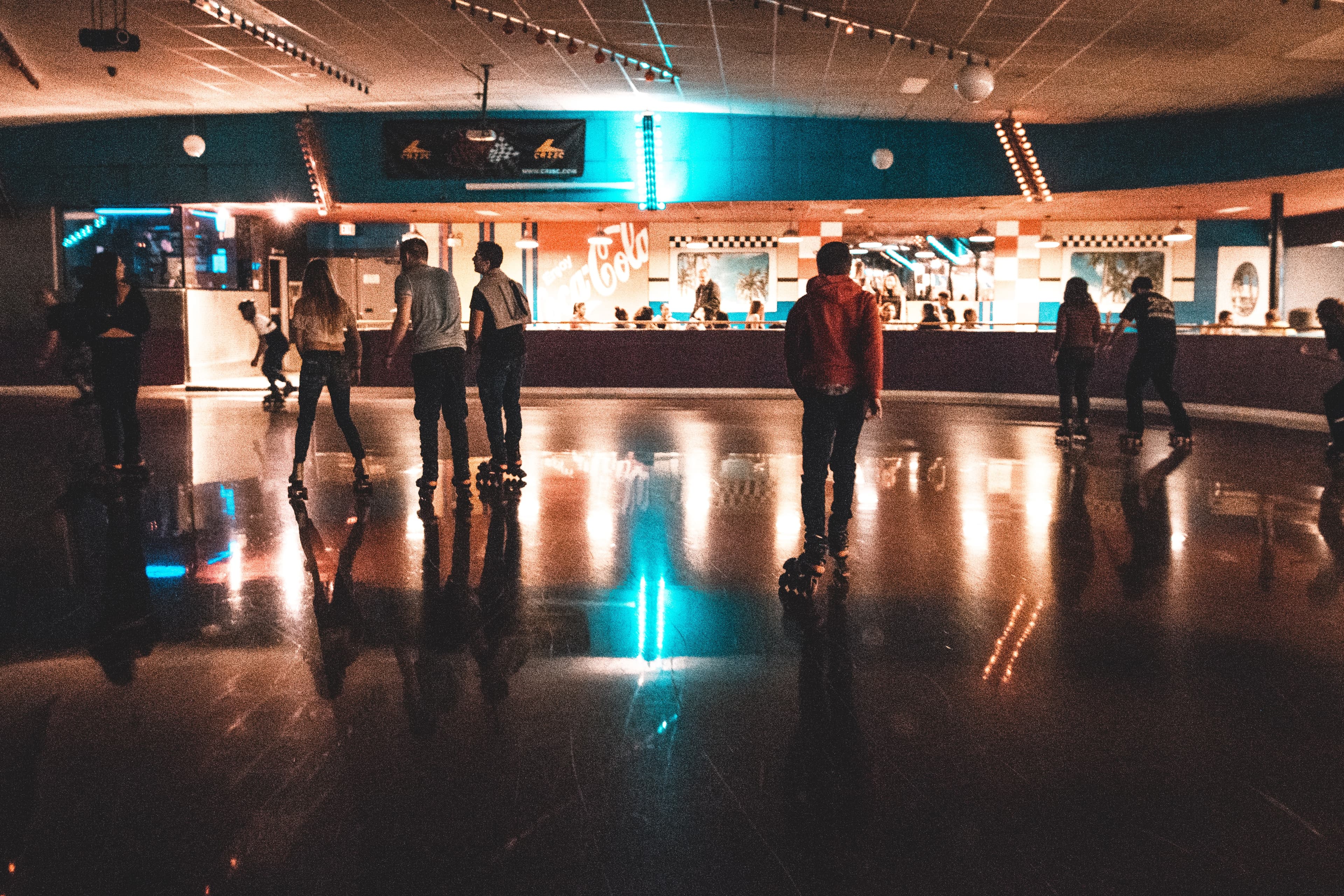 Rollerskating rink at Skate Odyssey in Olive Branch