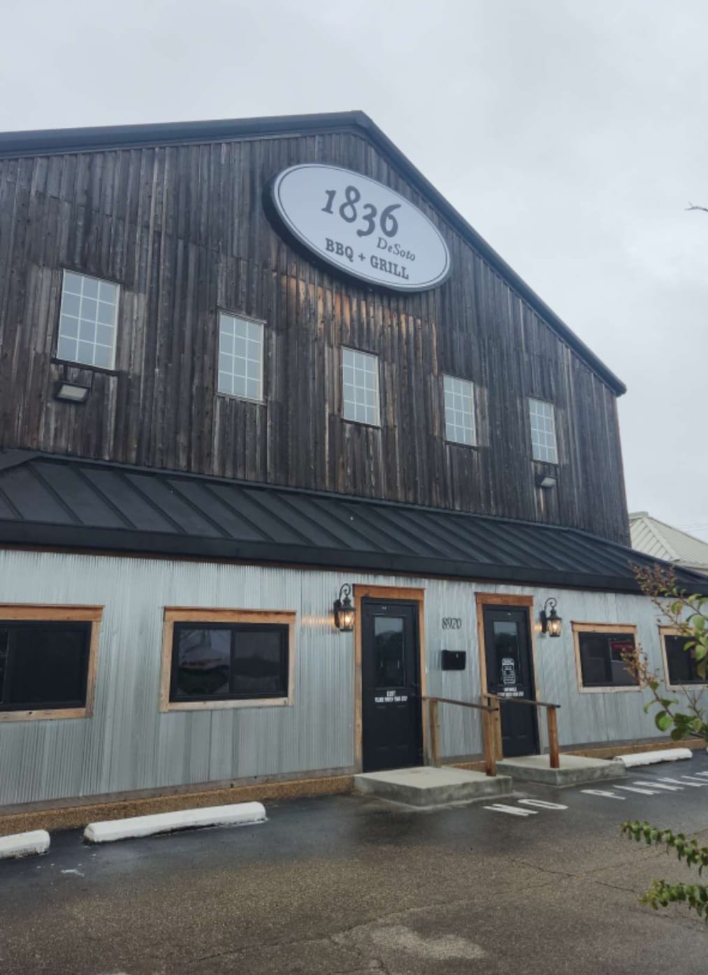 1836 DeSoto BBQ + Grill in Olive Branch